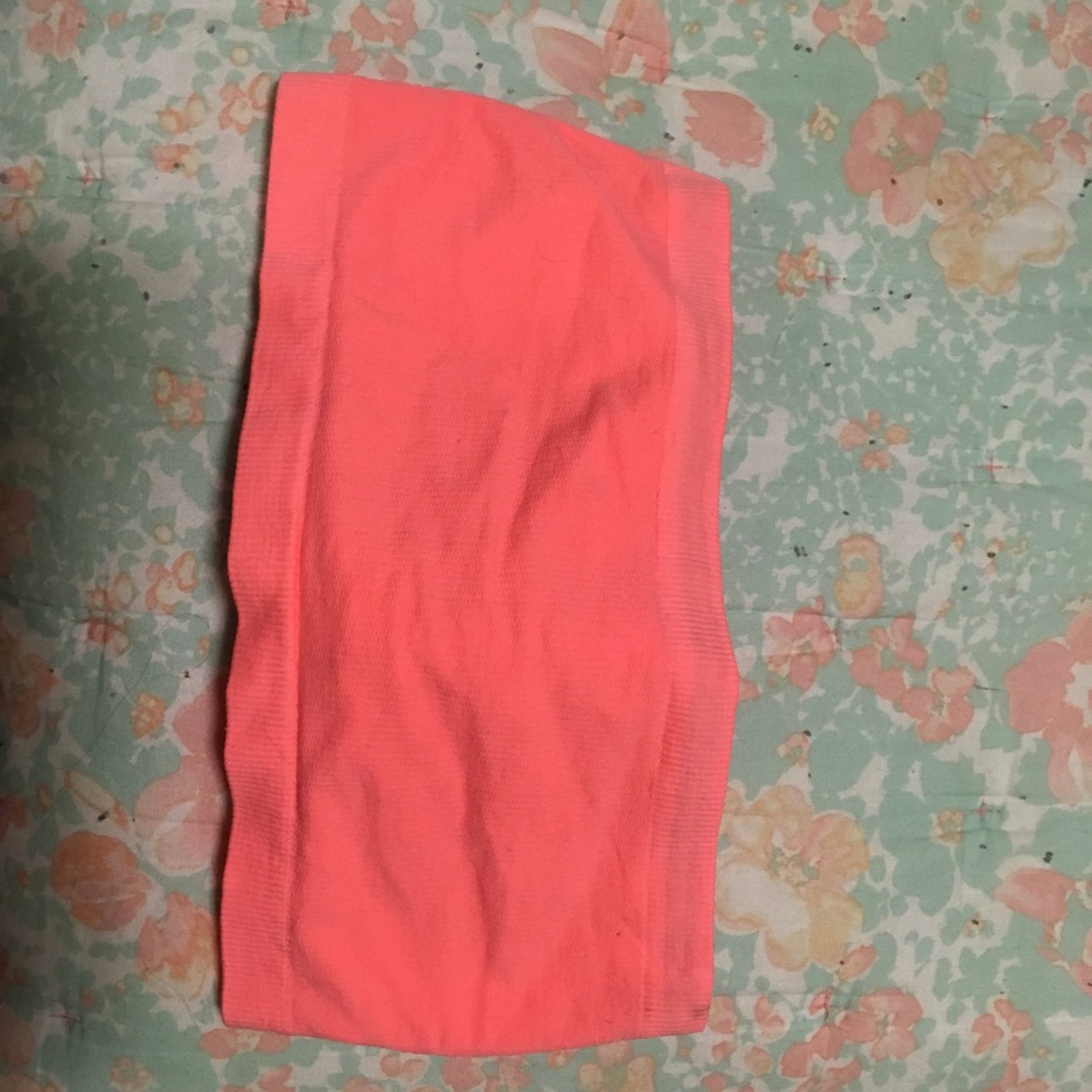Pink Rhinestoned Bandeau - Picture 7 of 8